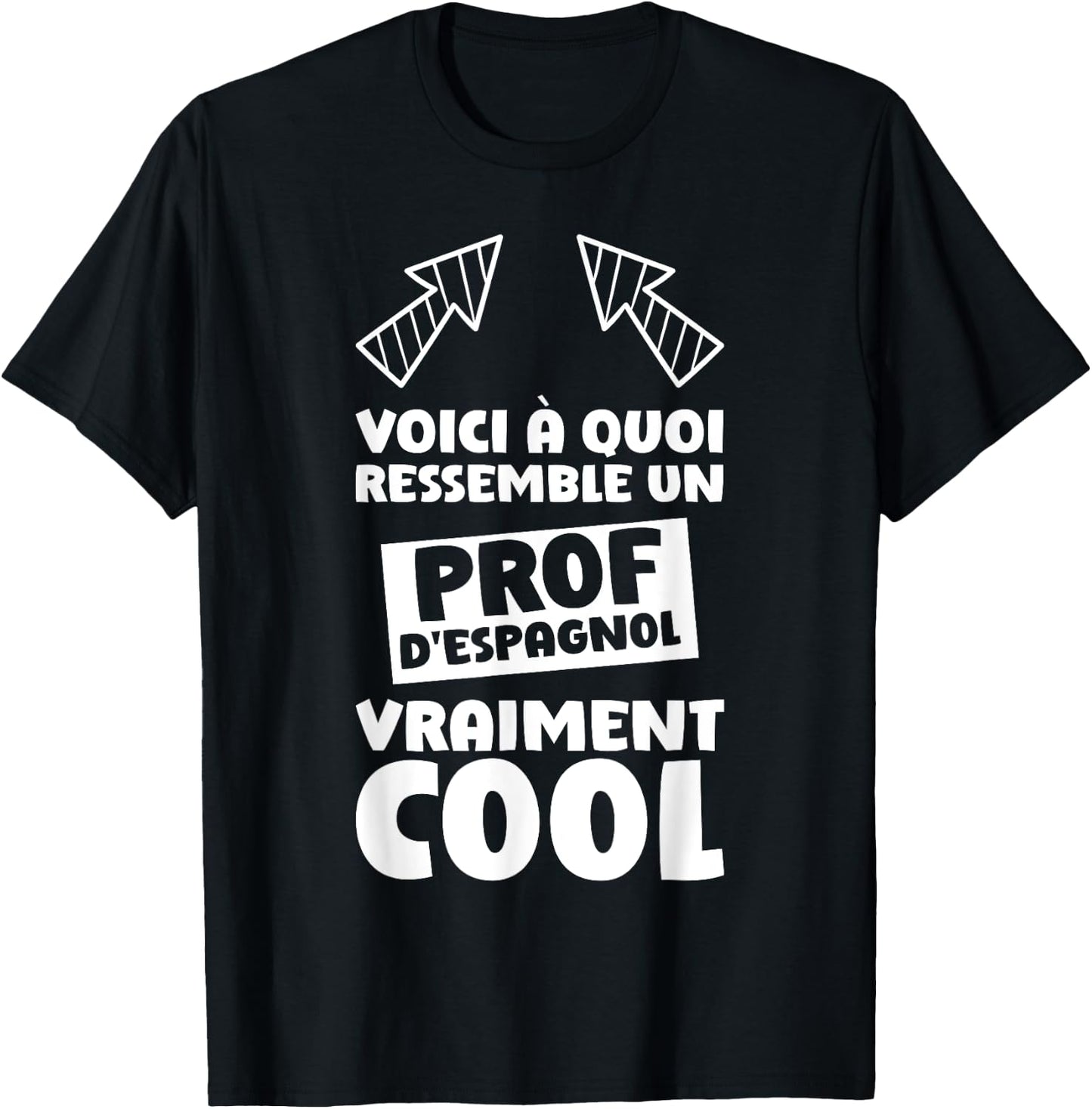 Spanish Teacher Quote Funny Spanish Teacher T-Shirt - T-Shirt | Black