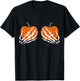Halloween Funny Inappropriate Adult Humor Pumpkins Men Women T-Shirt - T-Shirt | Black