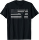 American Flag Golf Girls Kids Men T-Shirt - T-Shirt | Black