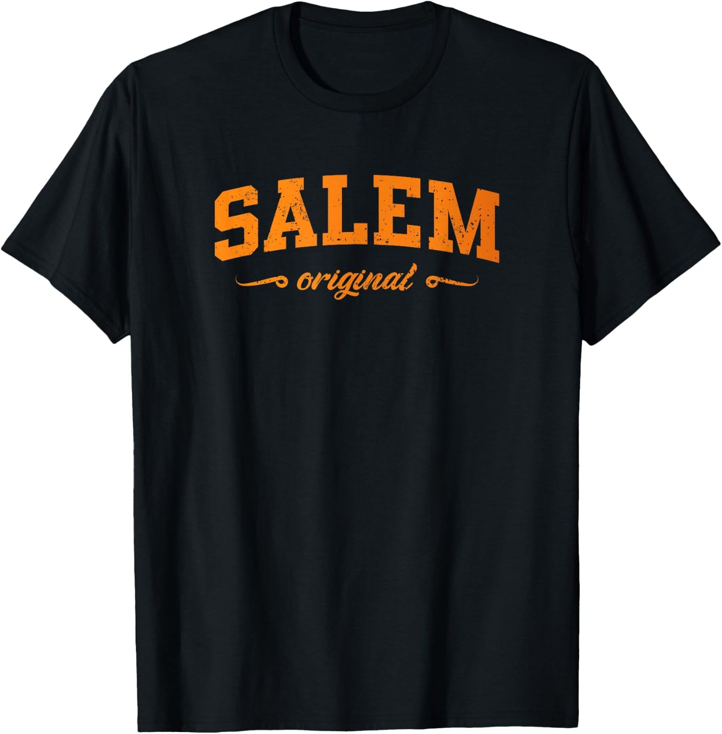 Salem Massachusetts Original 100% Salem T-Shirt - T-Shirt | Black