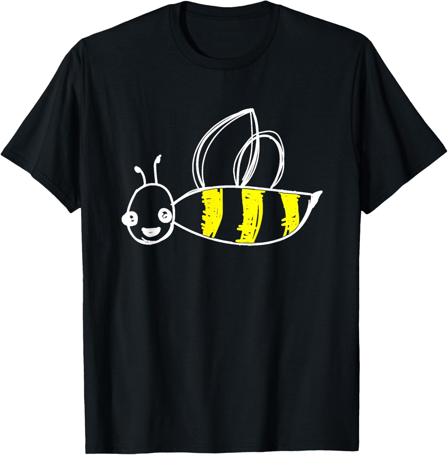 Flying Cute Bumblebee Honey bee Beekeeper Gift Men Women T-Shirt - T-Shirt | Black