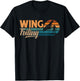 Wing Foil Wingboard , Black, S T-Shirt - T-Shirt | Black