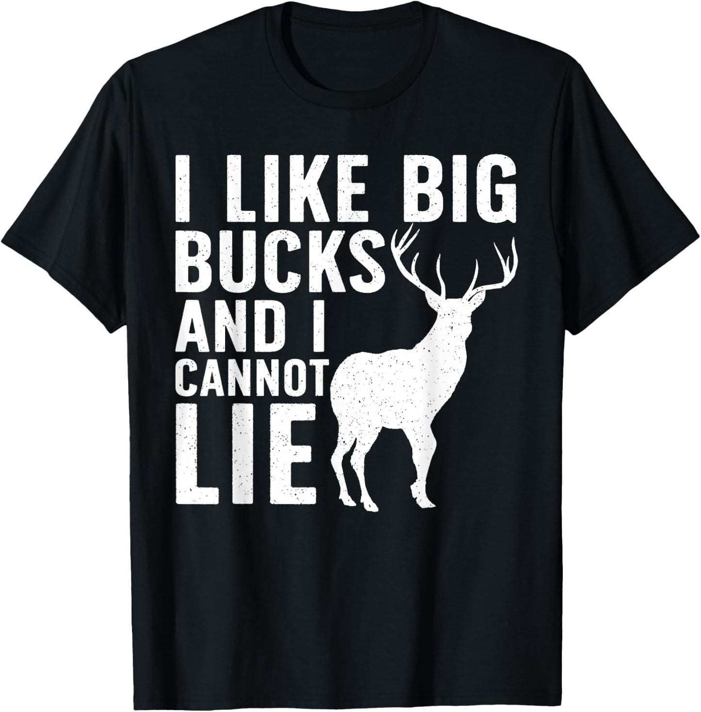 Deer Hunting Art Women Wildlife Hunter Deer Hunting T-Shirt - T-Shirt | Black
