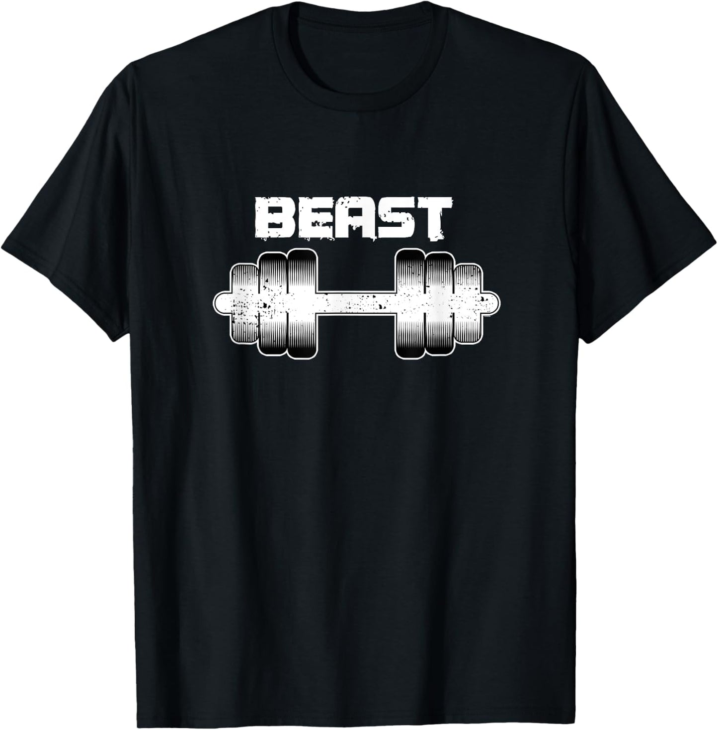 Beast Gymnastics Training Exercise Bodybuilder Weightlifter T-Shirt - T-Shirt | Black
