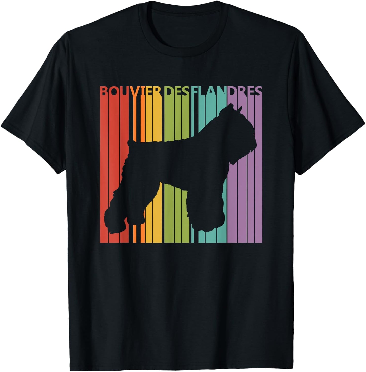 Bouvier des Flandres Shirt - Funny Dog Lover Gift T-Shirt - T-Shirt | Black