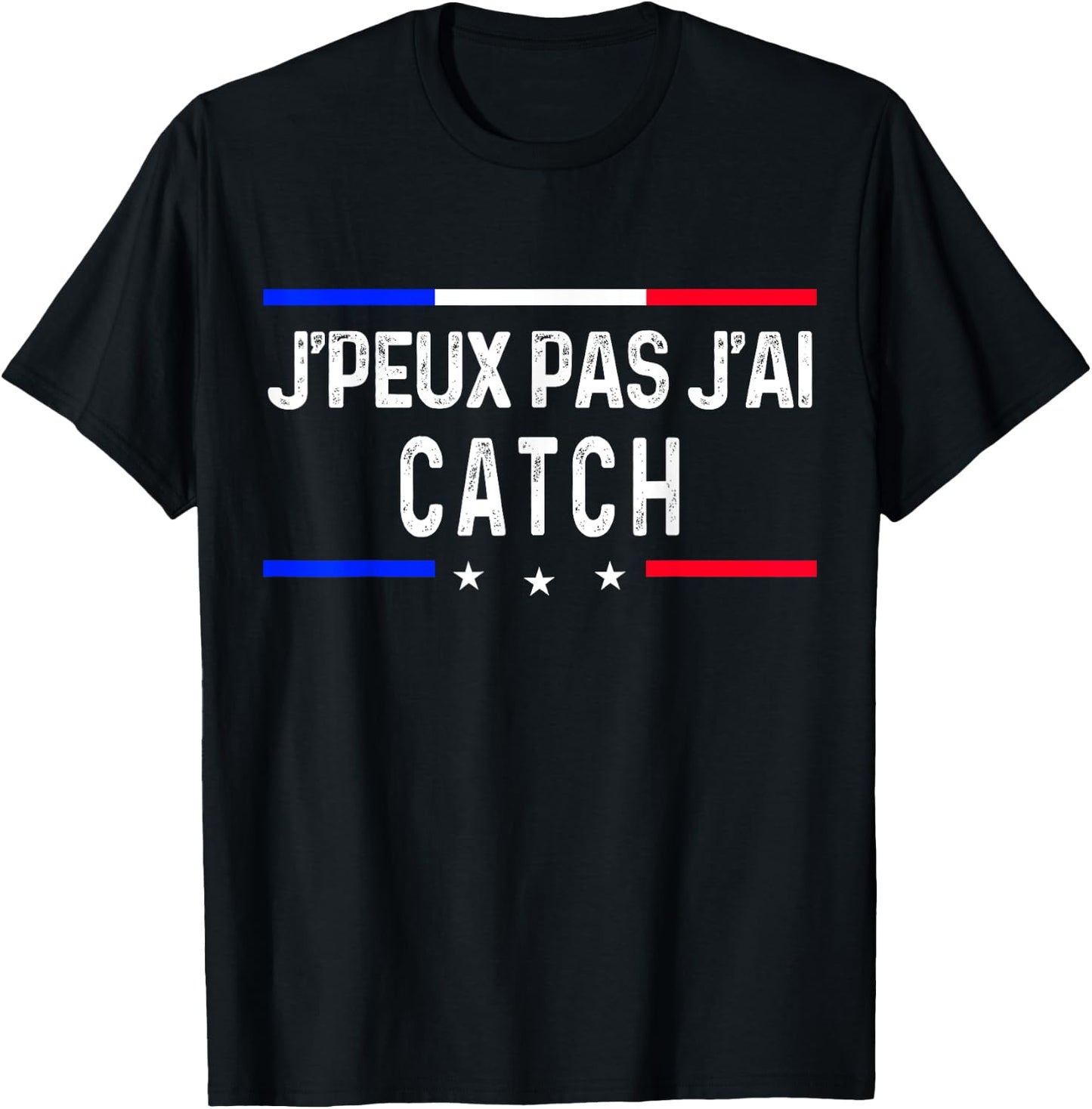 I Can't Have Catch , Black, S T-Shirt - T-Shirt | Black