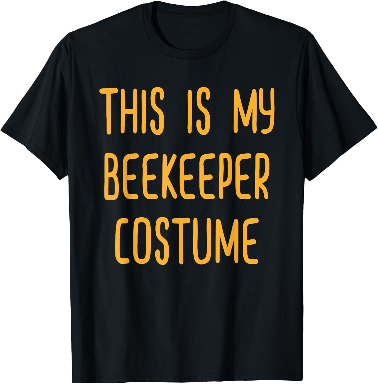 This is My Beekeeper Costume Outfit Beekeeping T-Shirt - T-Shirt | Black