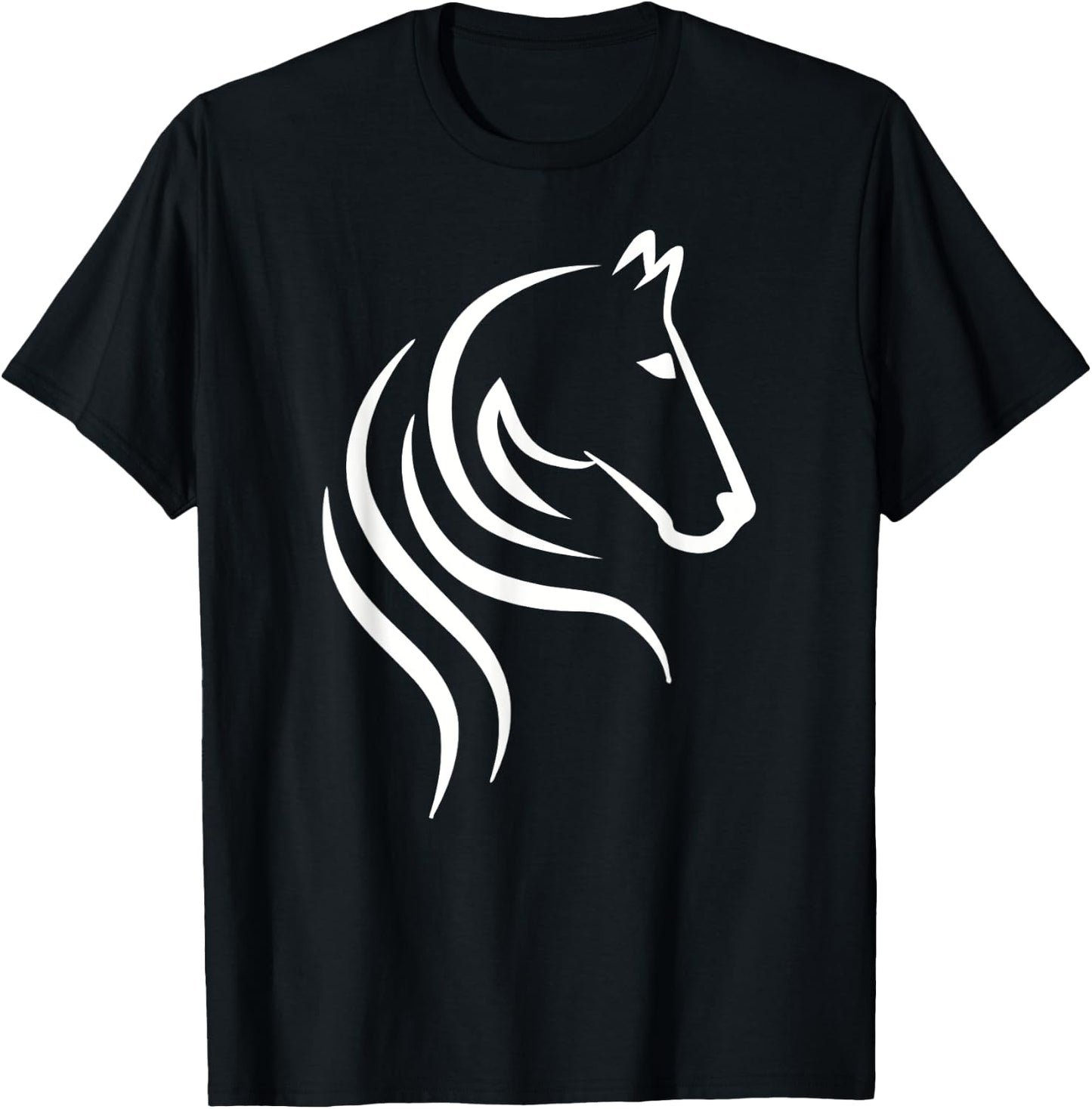 Horse head T-Shirt - T-Shirt | Black