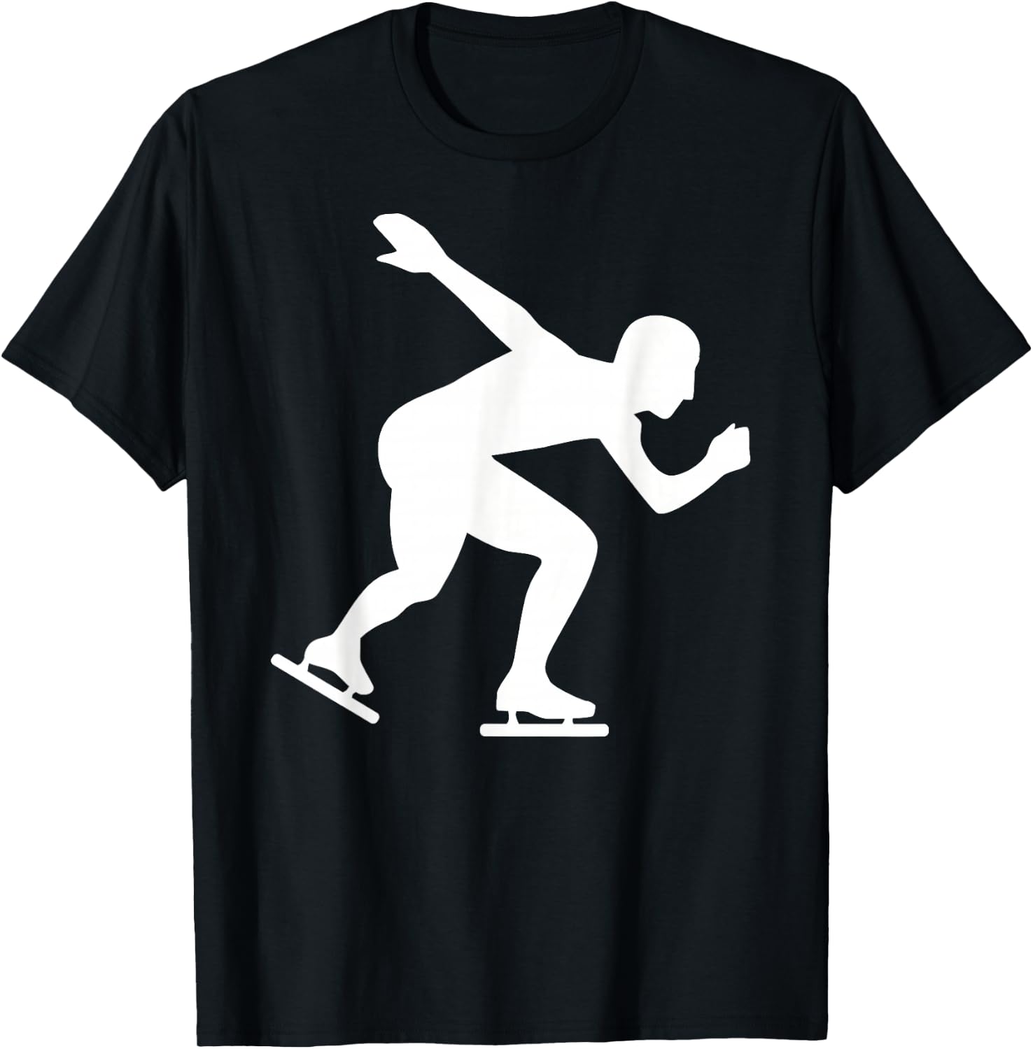 Speed skater T-Shirt - T-Shirt | Black