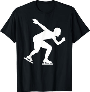 Speed skater T-Shirt - T-Shirt | Black