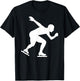 Speed skater T-Shirt - T-Shirt | Black