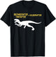 Physics Velociraptor T-Shirt - T-Shirt | Black