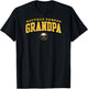 Buffalo Sabres Grandpa Arch Blue NHL Officially Licensed T-Shirt - T-Shirt | Black