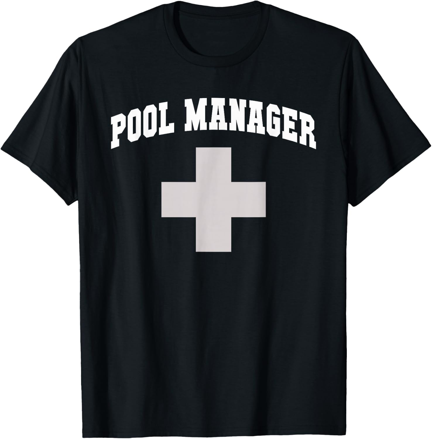 Funny Pool Manager All Girls Lifeguards CPR Instructor Swim T-Shirt - T-Shirt | Black
