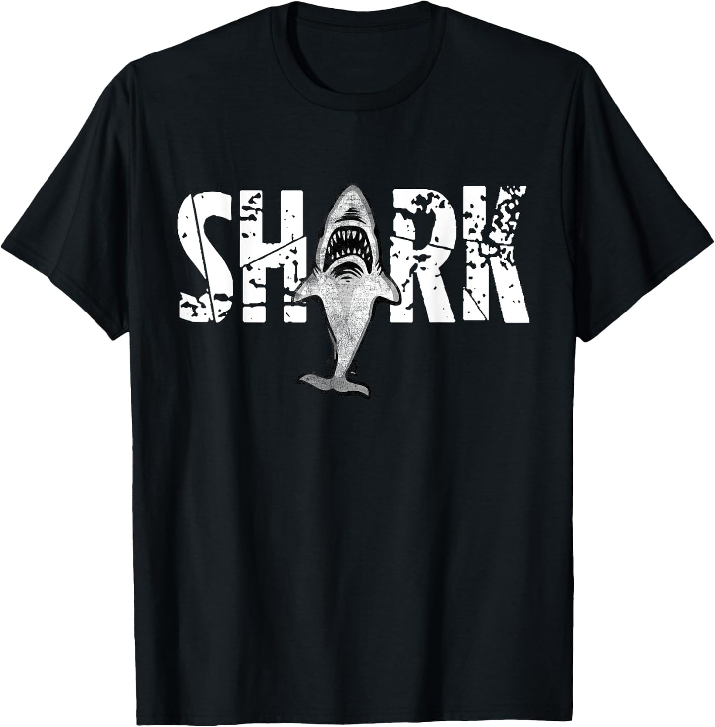 Great White Shark - Shark Lovers Shirt and Gift T-Shirt - T-Shirt | Black