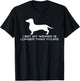 I Bet My Weiner is Longer Than Yours Shirt. Weiner Dog Shirt T-Shirt - T-Shirt | Black