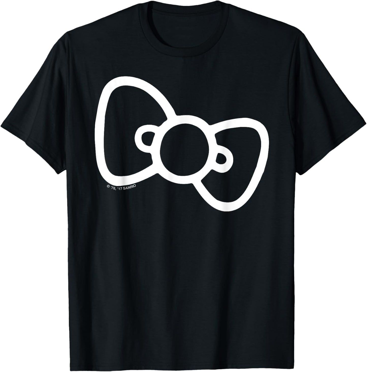 Hello Kitty Retro Bow Shirt T-Shirt - T-Shirt | Black