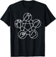 Nerdy Rock Paper Scissors Lizard Game Graph Physics Teacher Women Girls Kids T-Shirt - T-Shirt | Black
