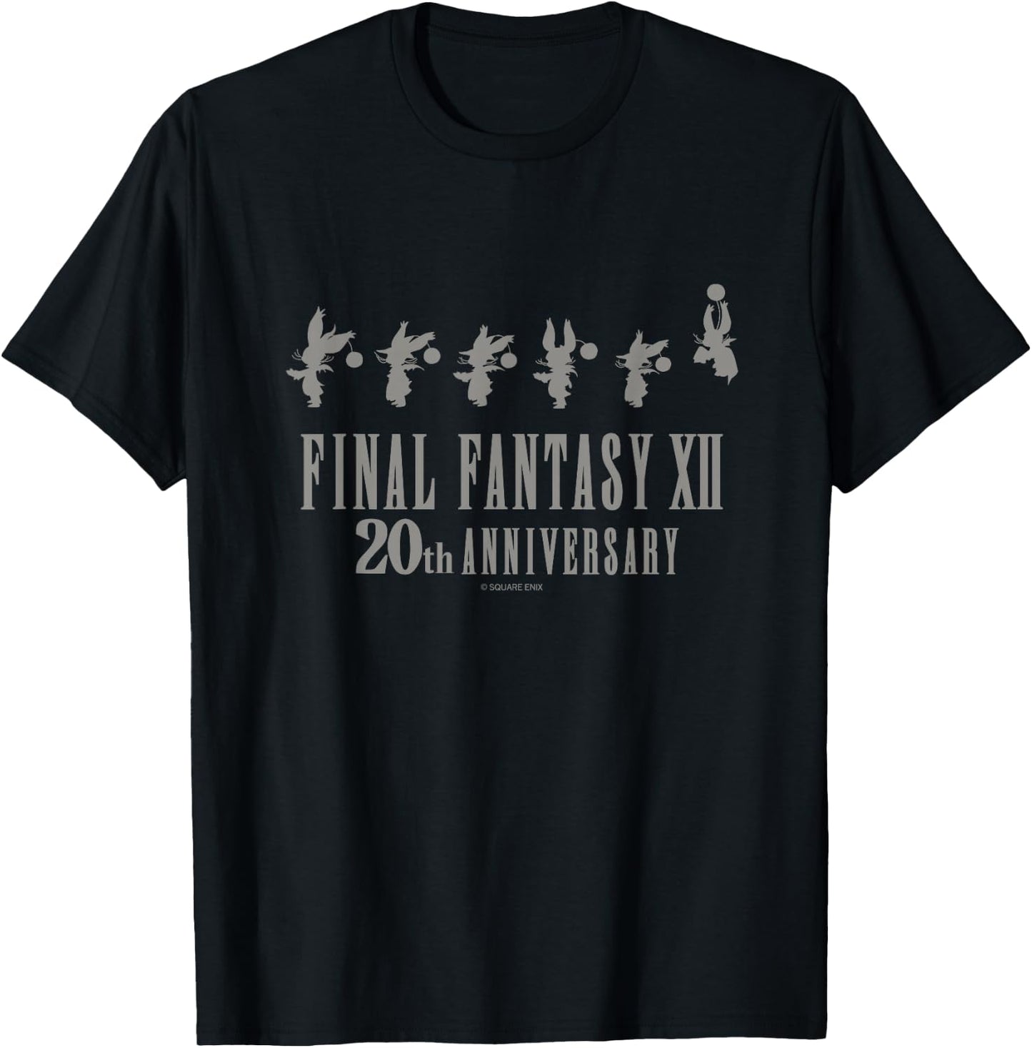 FINAL Fantasy Annivasary Collection FFXII Moogles T-Shirt - T-Shirt | Black