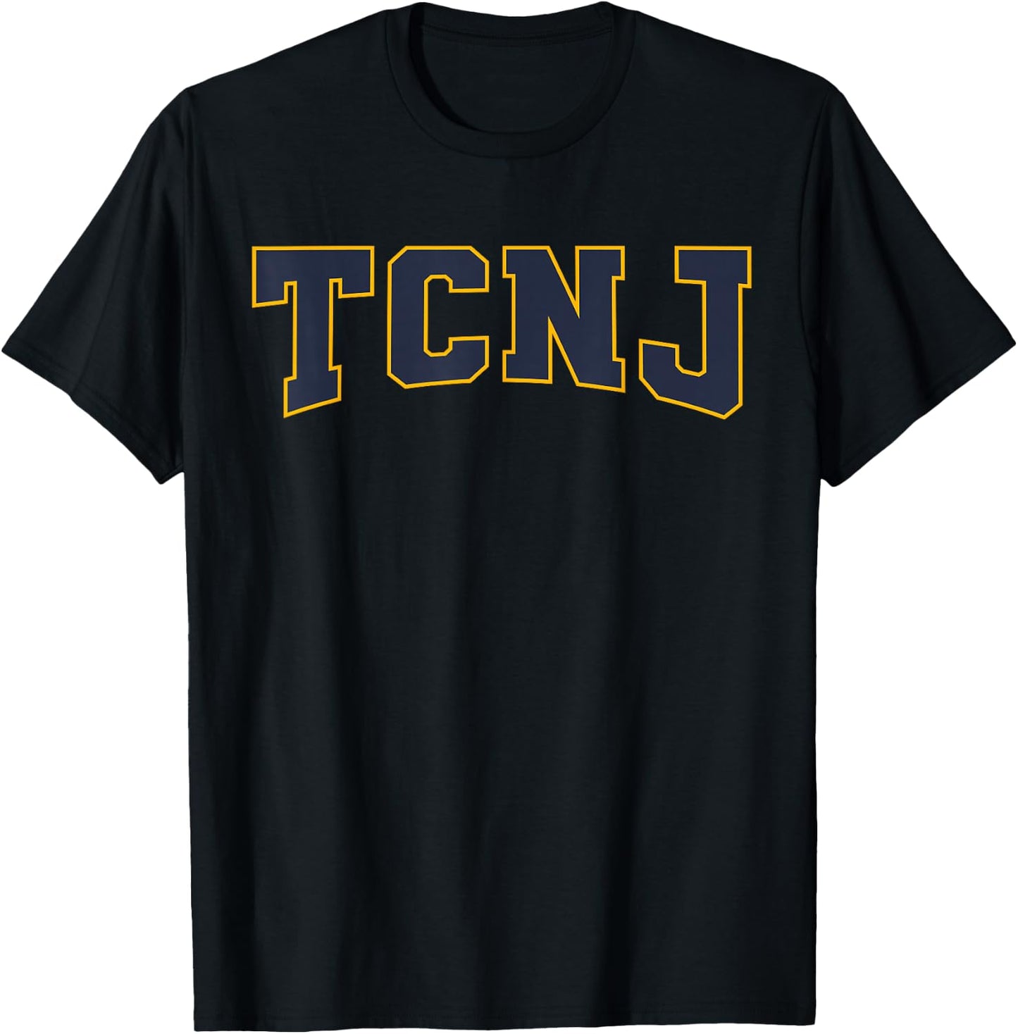 TCNJ The College Of New Jersey Apparel Sports Fan T-Shirt - T-Shirt | Black
