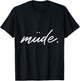 Tired Sleep Shirt Pyjamas Nightdress for Relaxing and Chilling , black T-Shirt - T-Shirt | Black