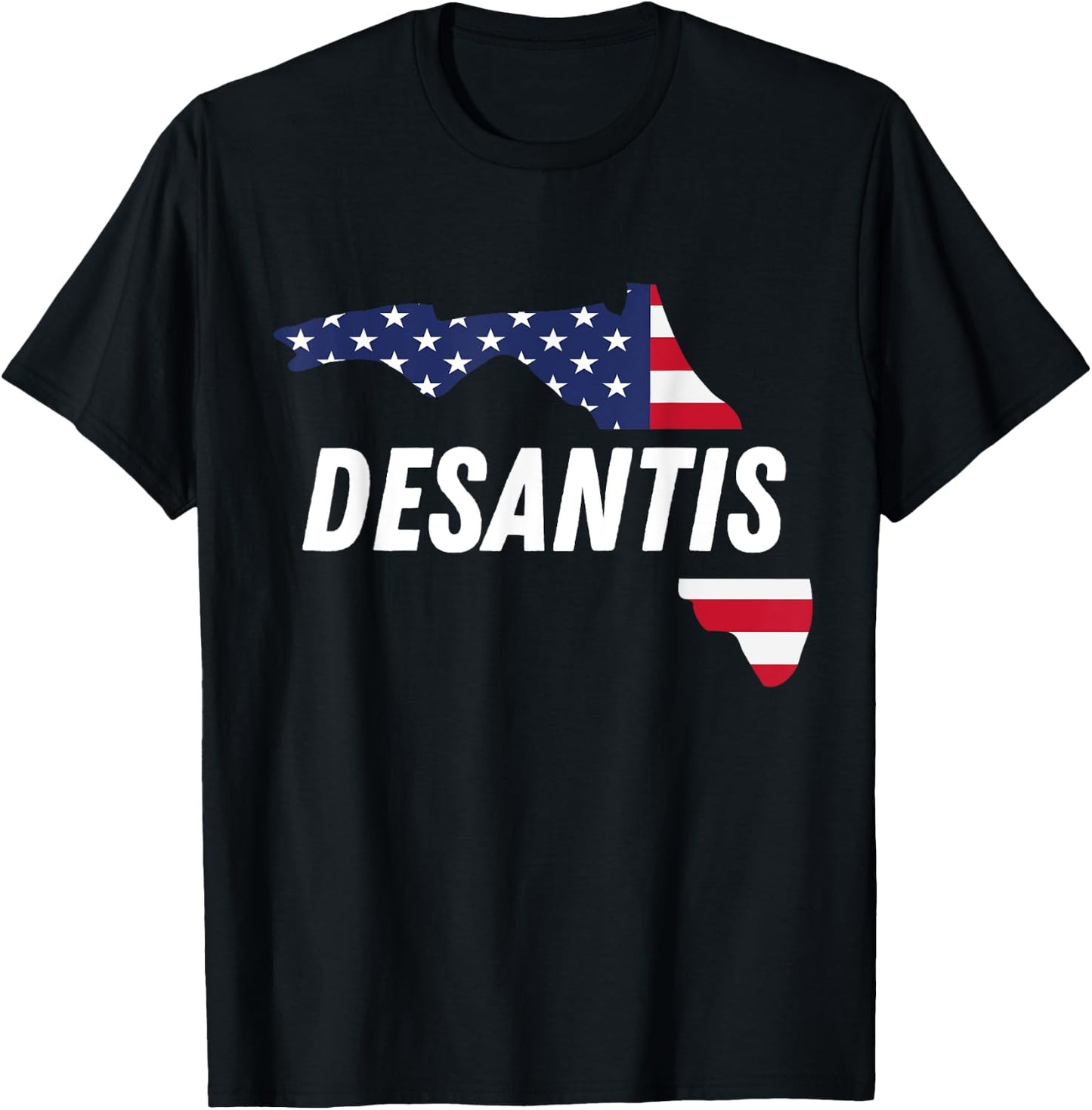 Ron DeSantis Make America Florida 2024. Florida Governor T-Shirt - T-Shirt | Black