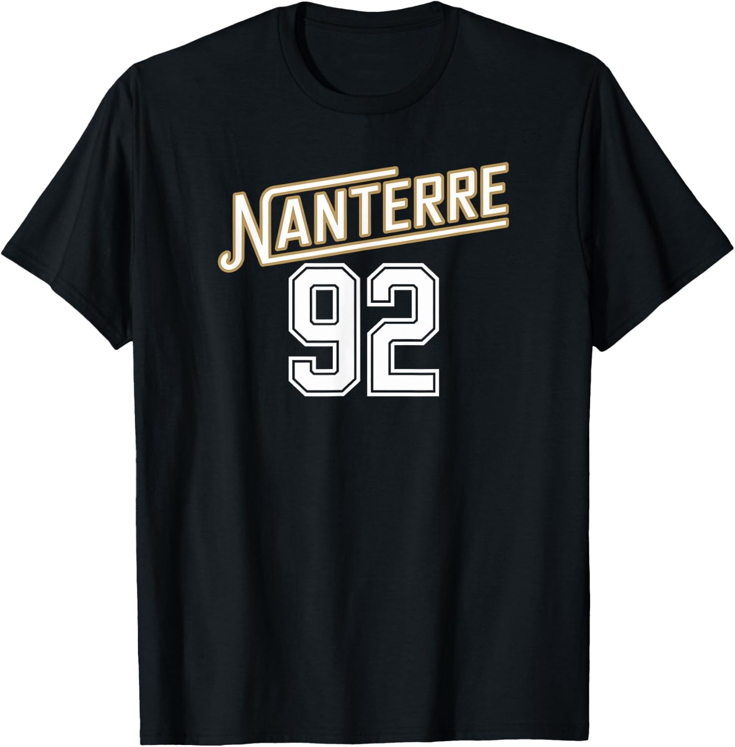Nanterre 92 , Black, S T-Shirt - T-Shirt | Black