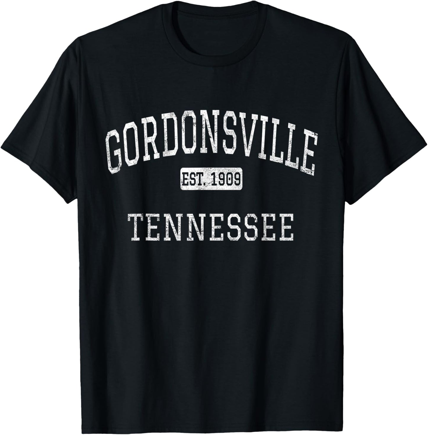 Gordonsville Tennessee TN Vintage T-Shirt - T-Shirt | Black