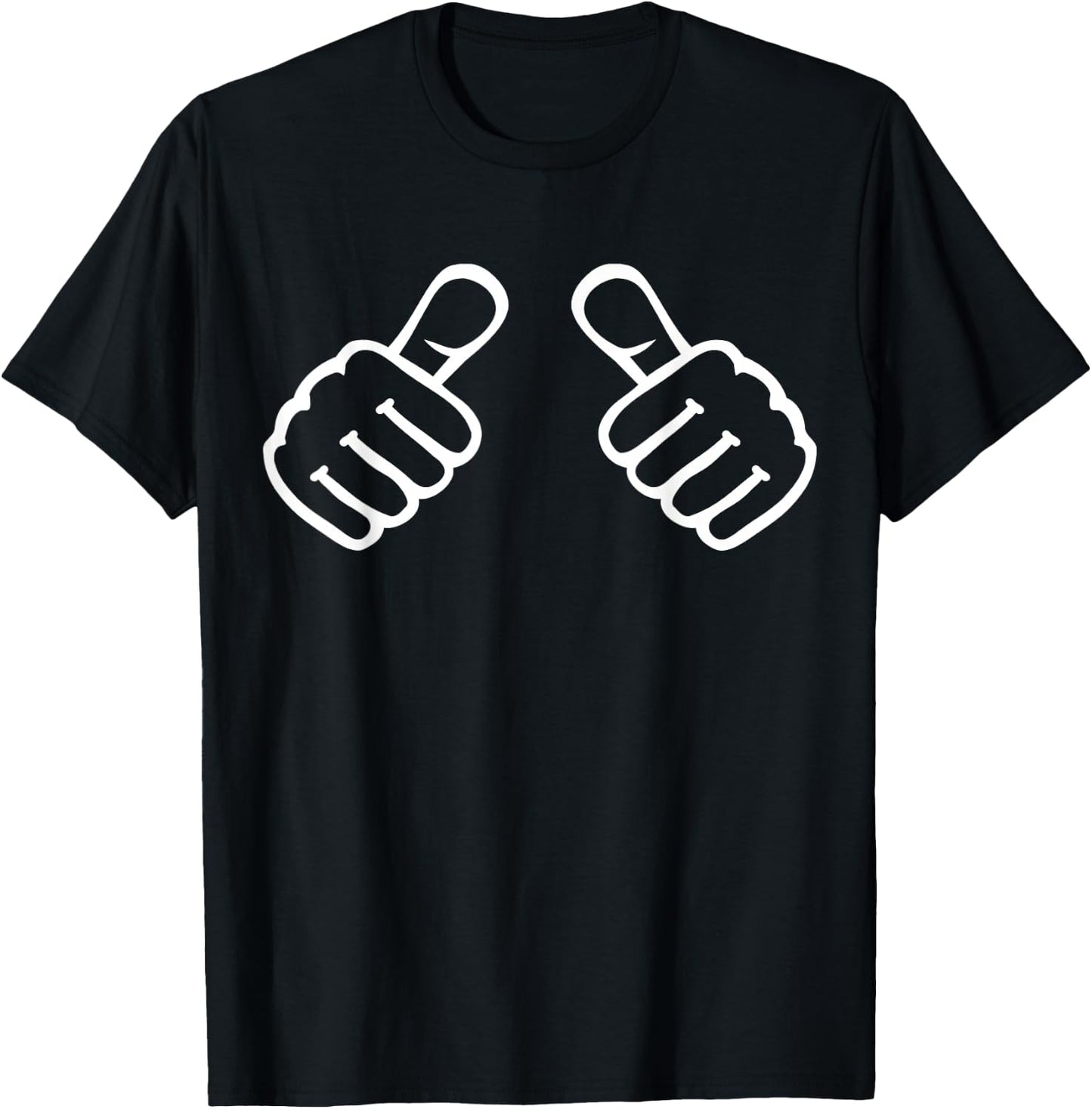 Thumbs T-Shirt - T-Shirt | Black