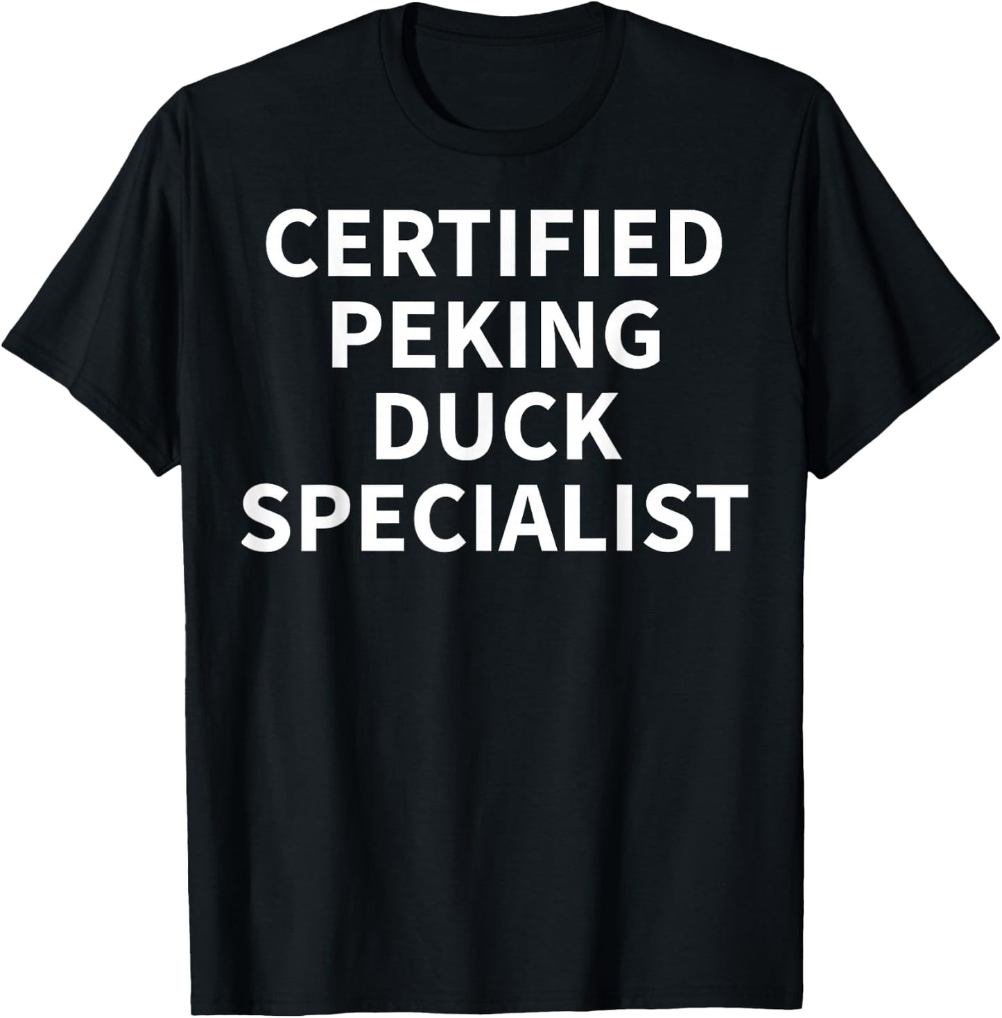 Peking Duck Apparel - Funny Novelty Ducks Design T-Shirt - T-Shirt | Black