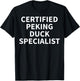 Peking Duck Apparel - Funny Novelty Ducks Design T-Shirt - T-Shirt | Black