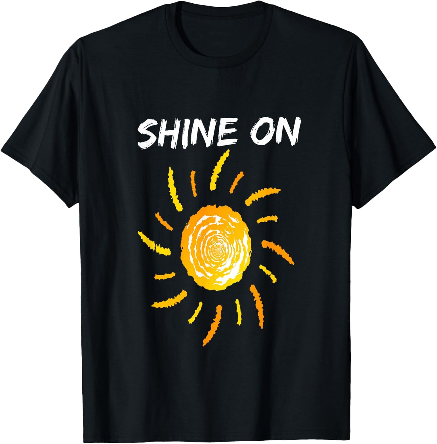 Shine On With Sun Inspiration Shirt T-Shirt - T-Shirt | Black