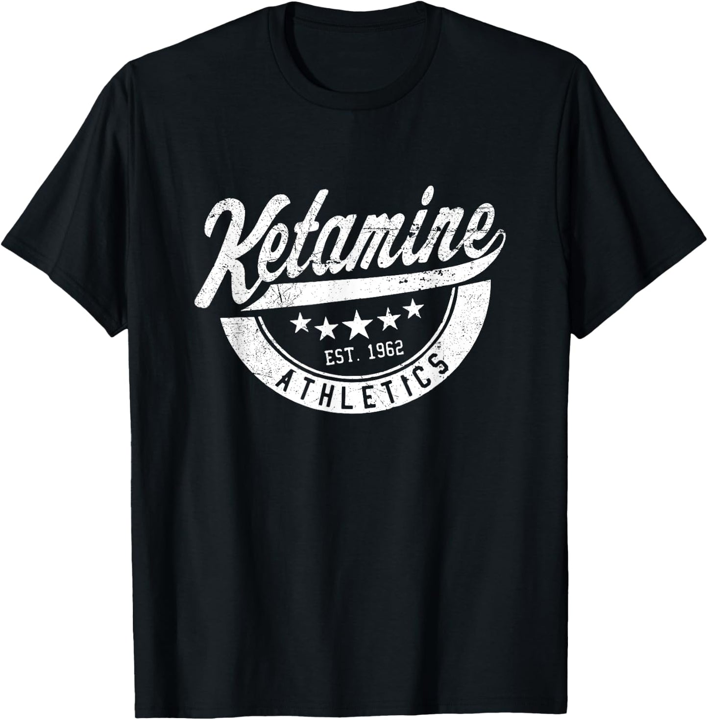 Ketamine Athletics | Ketamine Saves Lives T-Shirt - T-Shirt | Black