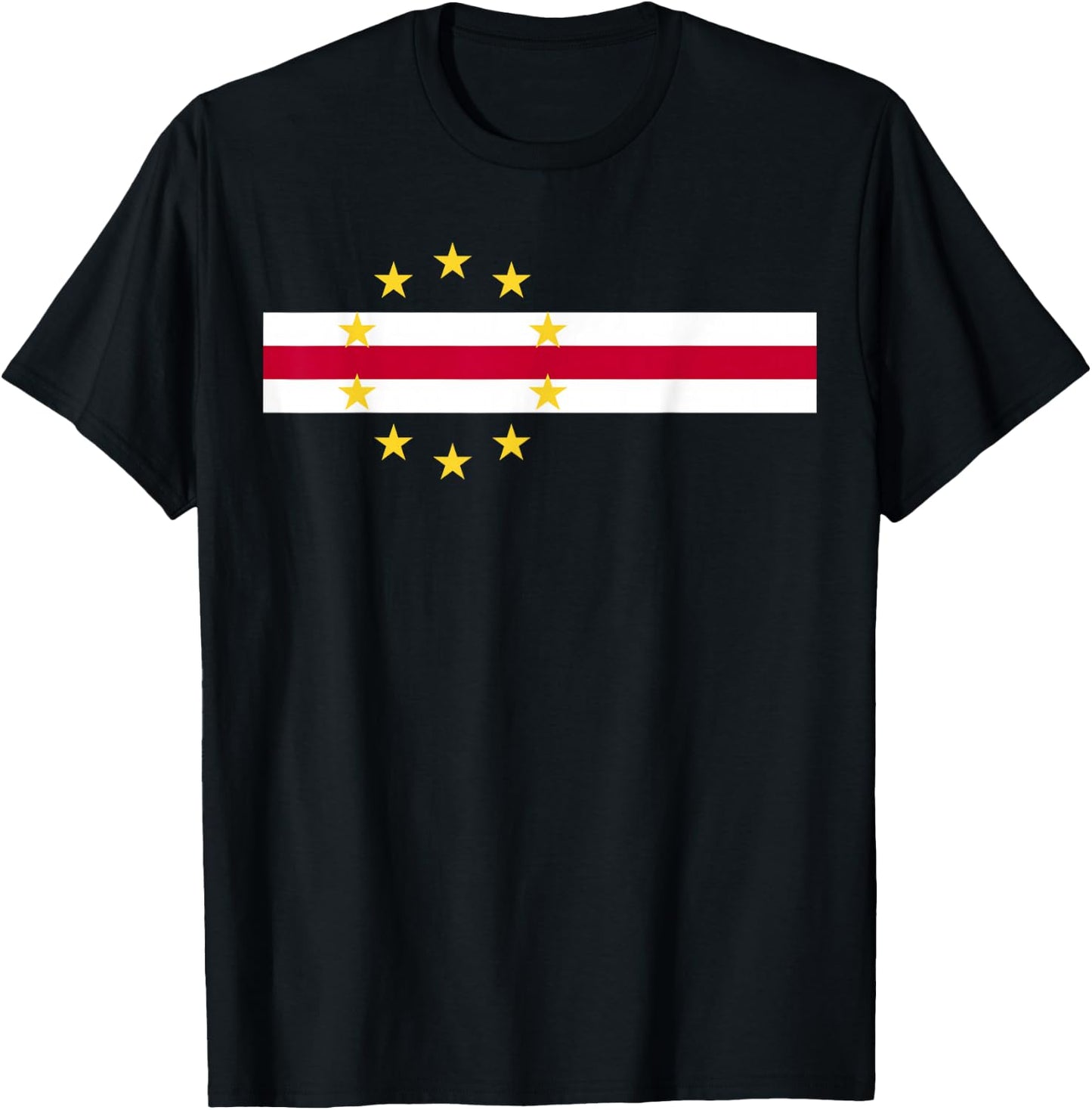 Cape Verde Flag West Africa Flag Patriotic Kids T-Shirt - T-Shirt | Black