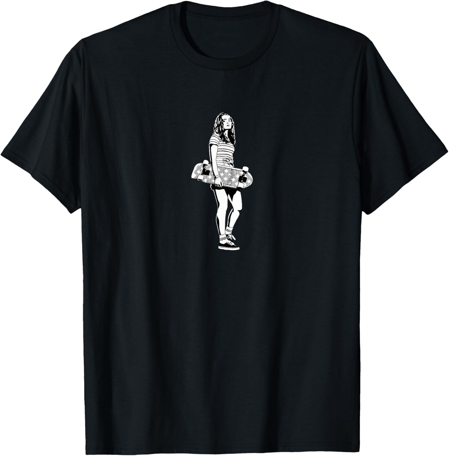 Stranger Things Max T-Shirt - T-Shirt | Black