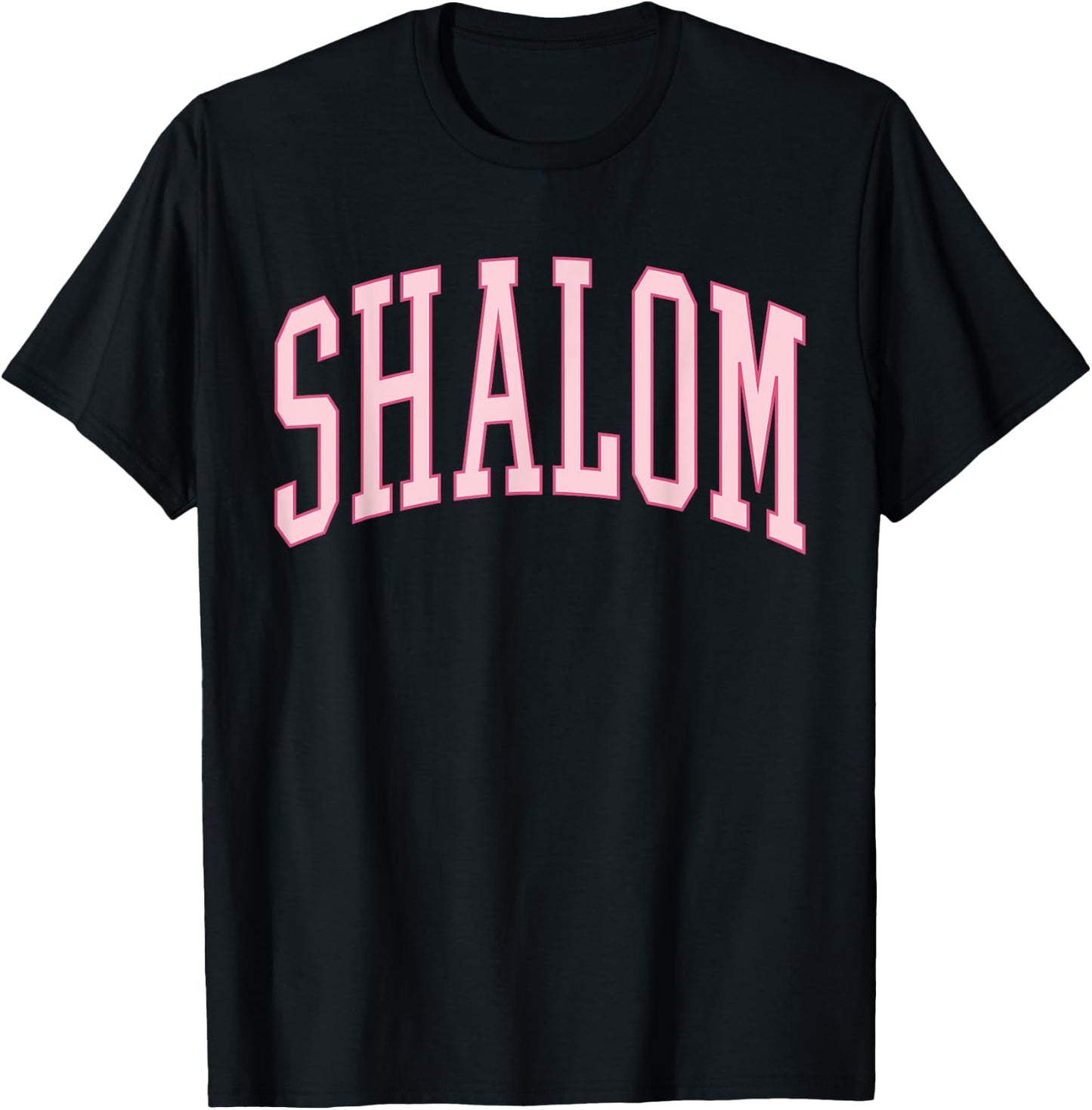 Shalom Yahweh Jehovah Christian Teen Girls Preppy Aesthetic T-Shirt - T-Shirt | Black
