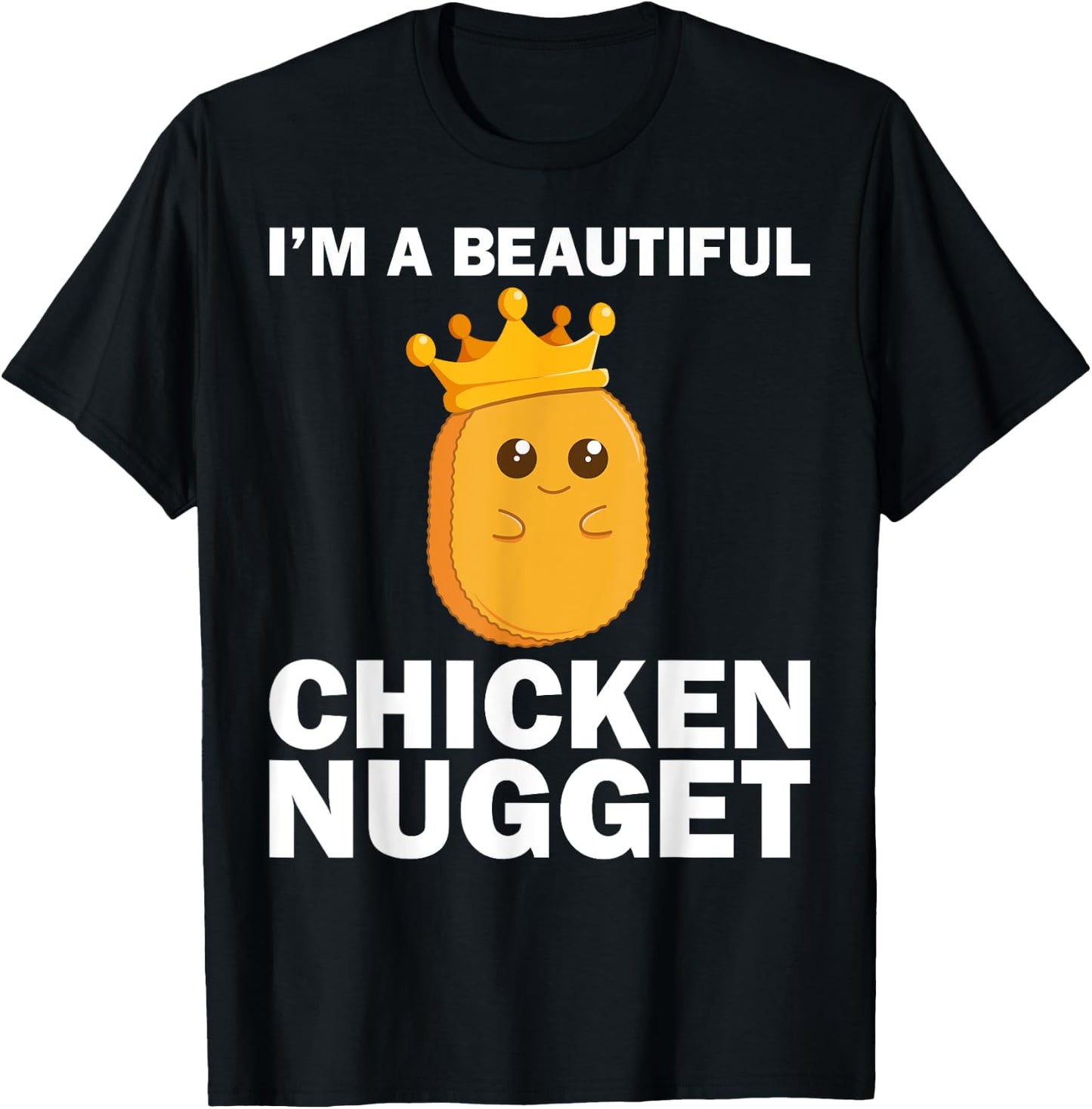 Funny Chicken Nugget Women Nug Life Chicken Lover T-Shirt - T-Shirt | Black