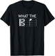 What the F Alto Clef for the Viola Player T-Shirt - T-Shirt | Black