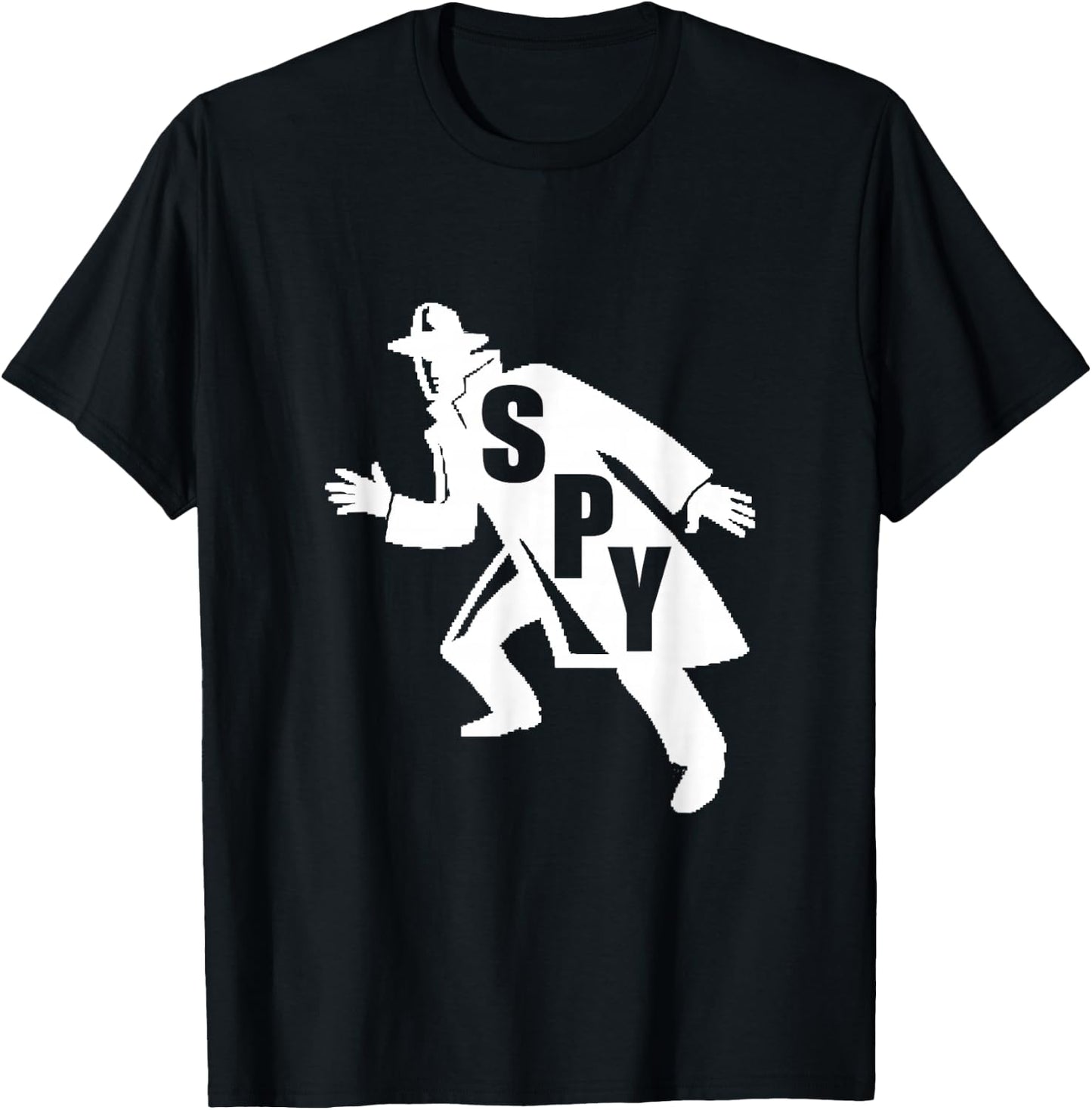 Spy Shirt- Funny Secret Agent Shirt T-Shirt - T-Shirt | Black