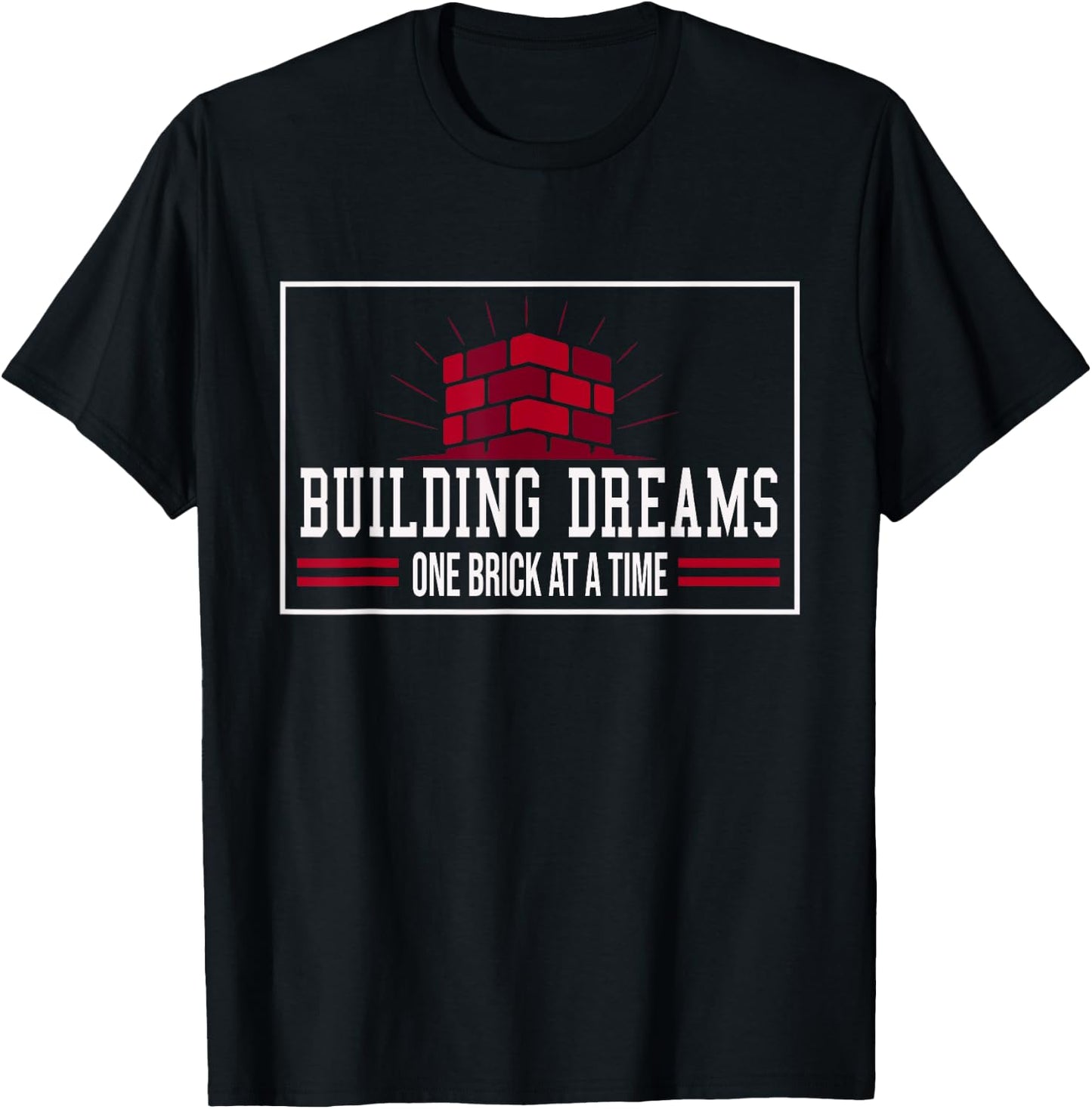 Mason Bricklayer Carpenter T-Shirt - T-Shirt | Black