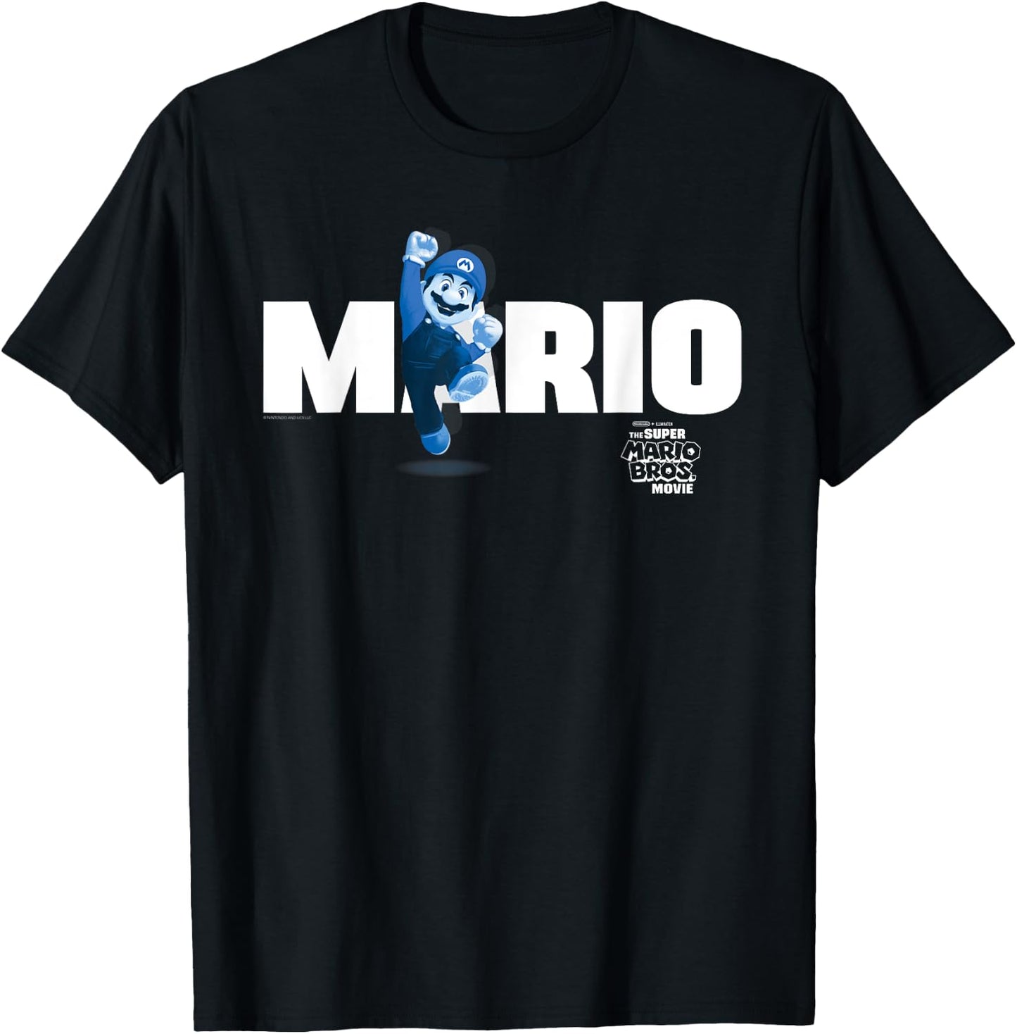 The Super Mario Bros. Movie Mario Banner T-Shirt - T-Shirt | Black