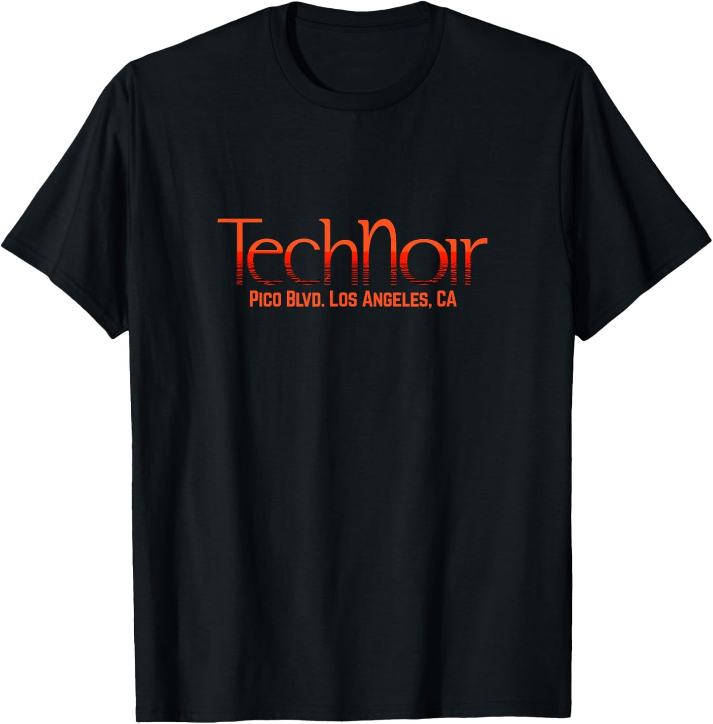 Tech Noir Classic 80's Movie T-Shirt - T-Shirt | Black