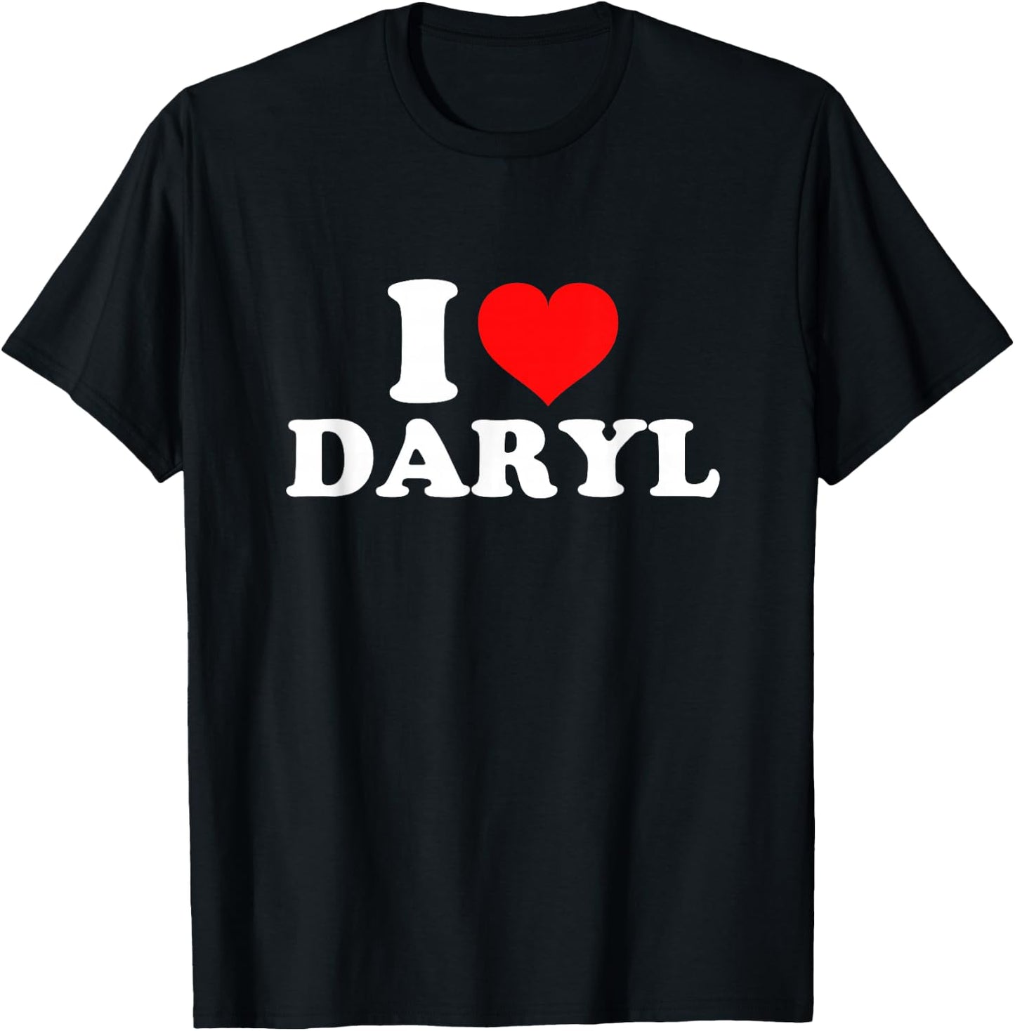 I Love Daryl T-Shirt - T-Shirt | Black