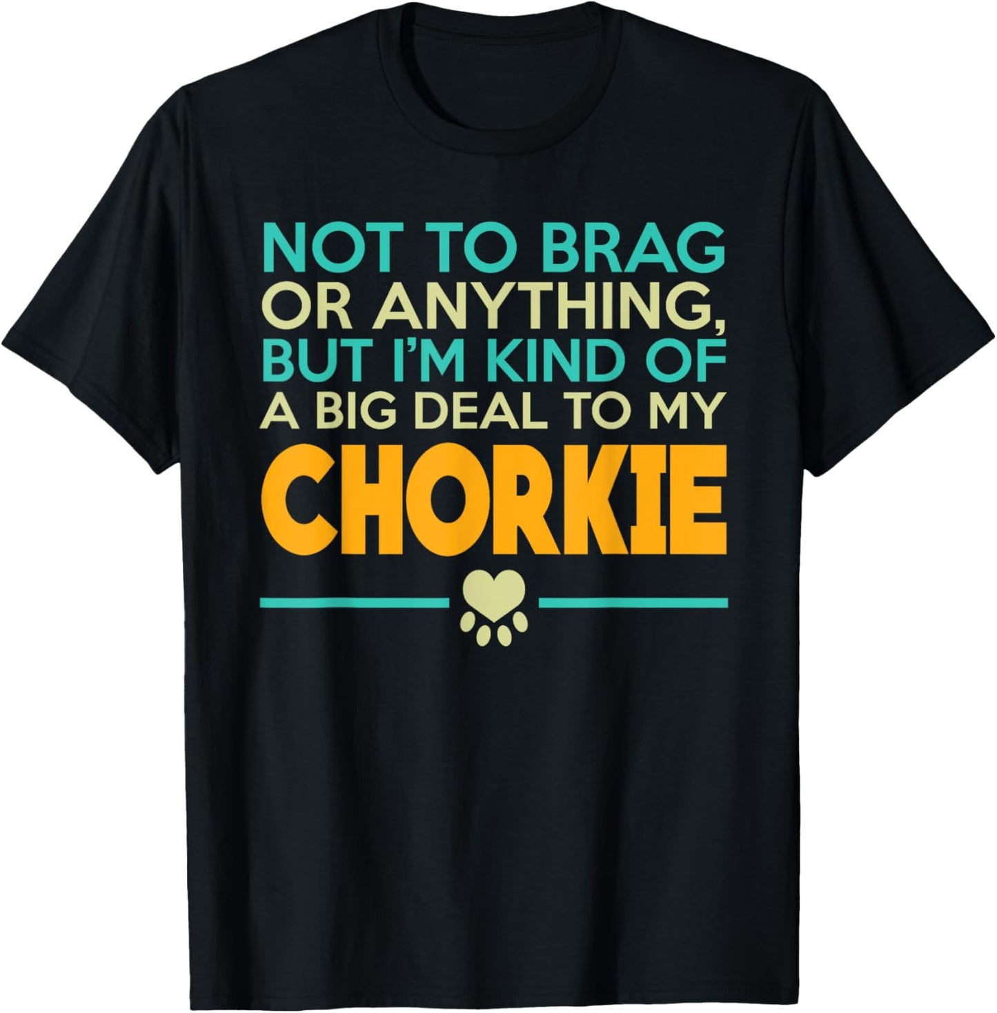 Chorkie Dog , Chorkie Dog Shirts T-Shirt - T-Shirt | Black