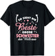 So sieht Die Beste Große Schwester der Welt aus Cute Girls' , black T-Shirt - T-Shirt | Black