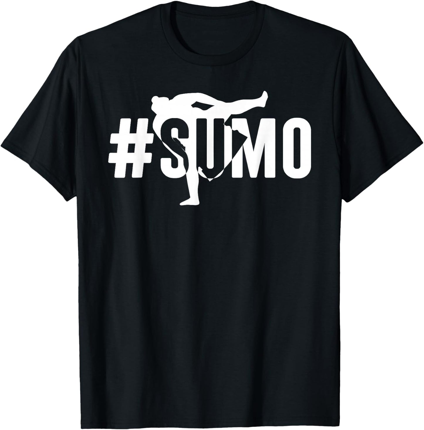 Sumo - #sumo - Sumo Arts Martiaux Japon Sumo Lutte T-Shirt - T-Shirt | Black