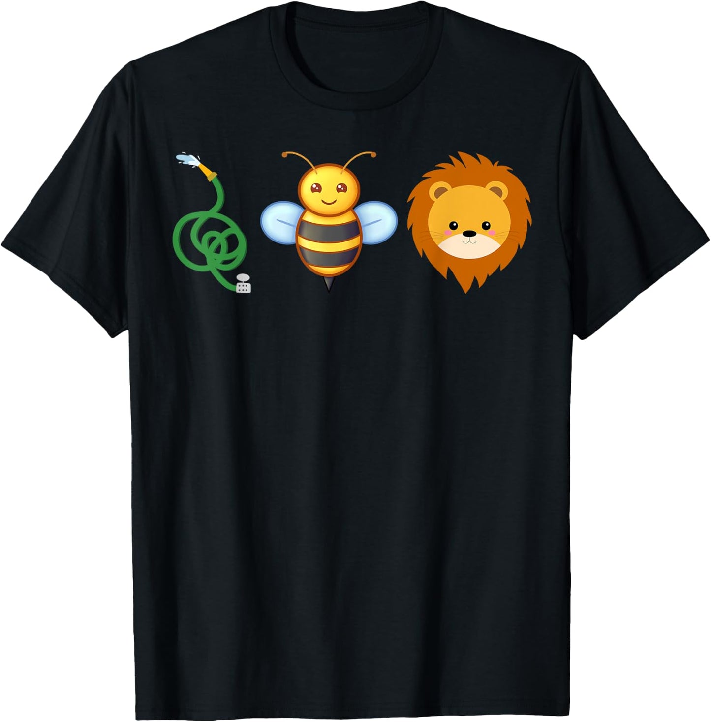 Hose Bee Lion T-Shirt - T-Shirt | Black