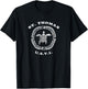St. Thomas USVI Vintage Tribal Turtle Vacation T-Shirt - T-Shirt | Black