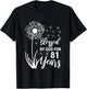 81st Birthday Woman Man Blessed By God For 81 Years T-Shirt - T-Shirt | Black