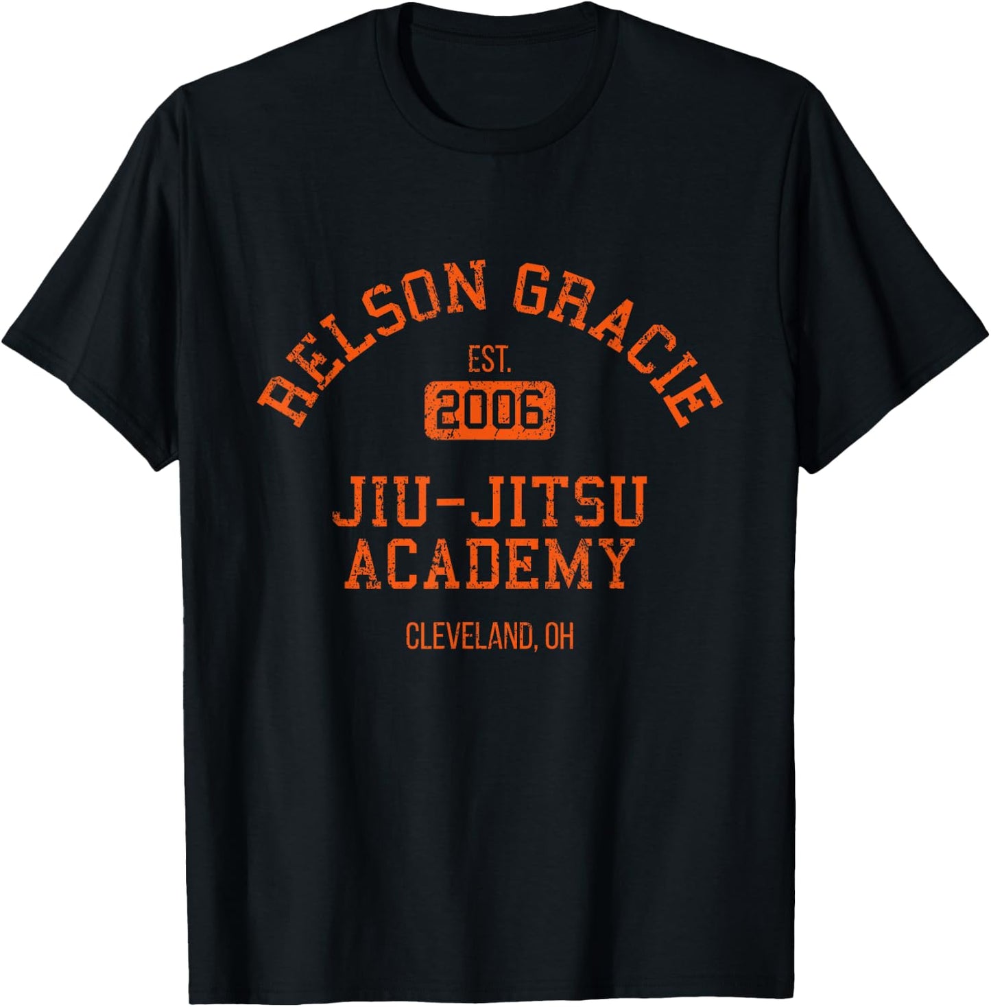Relson Gracie Cleveland Jiu-Jitsu T-Shirt - T-Shirt | Black